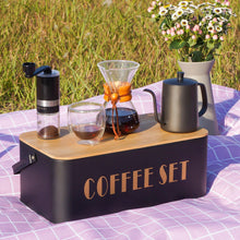 Load image into Gallery viewer, Barista V60 Kit: Chemex Style Coffee Brewer/ Gooseneck Kettle / Coffee Grinder
